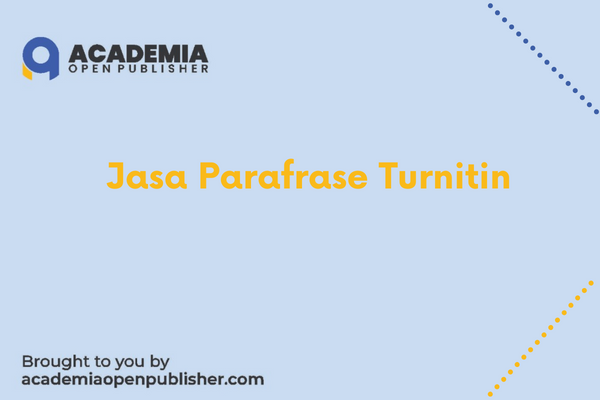 Jasa Parafrase Turnitin