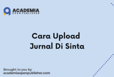 Cara Upload Jurnal Di Sinta