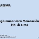 Cara Memasukkan HKI Di Sinta