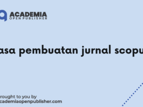 Jasa Pembuatan Jurnal Scopus