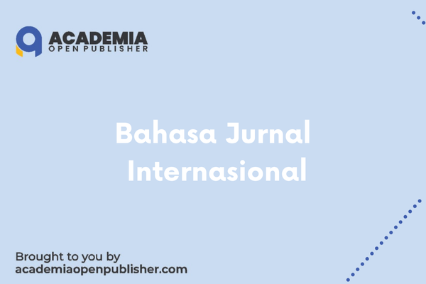 bahasa jurnal internasional