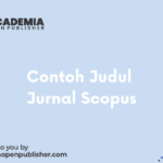 Contoh Judul Jurnal Scopus
