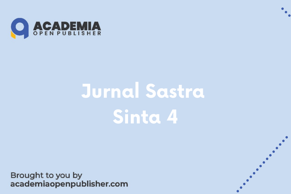 Jurnal Sastra Sinta 4