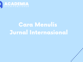 Cara Menulis Jurnal Internasional