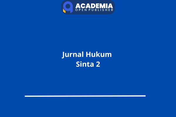 Jurnal Hukum Sinta 2