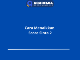 Cara Menaikkan Score Sinta