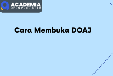 Cara Membuka DOAJ