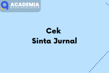 Cek Sinta Jurnal