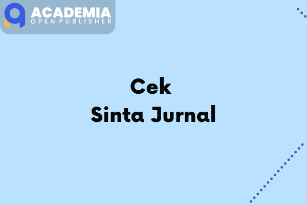 Cek Sinta Jurnal