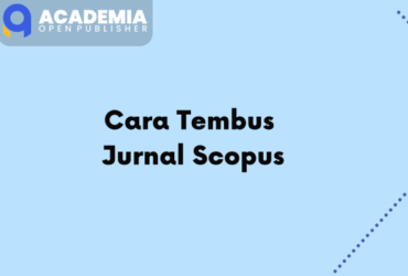 Cara Tembus Jurnal Scopus