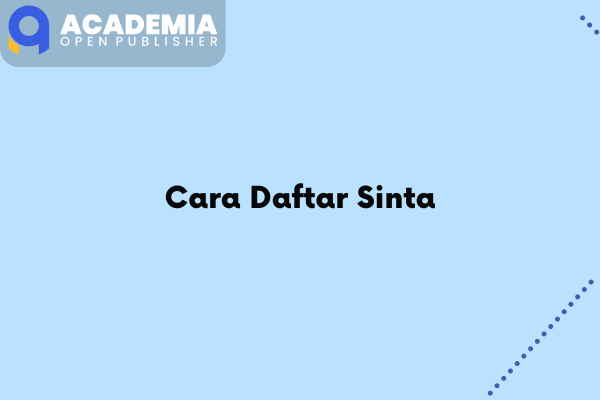 Cara Daftar Sinta