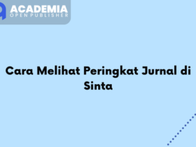Cara Melihat Peringkat Jurnal di Sinta.