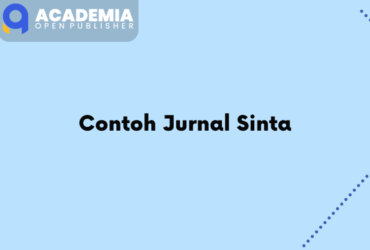 Contoh Jurnal Sinta