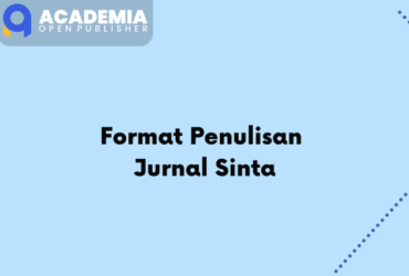 Format Penulisan Jurnal Sinta
