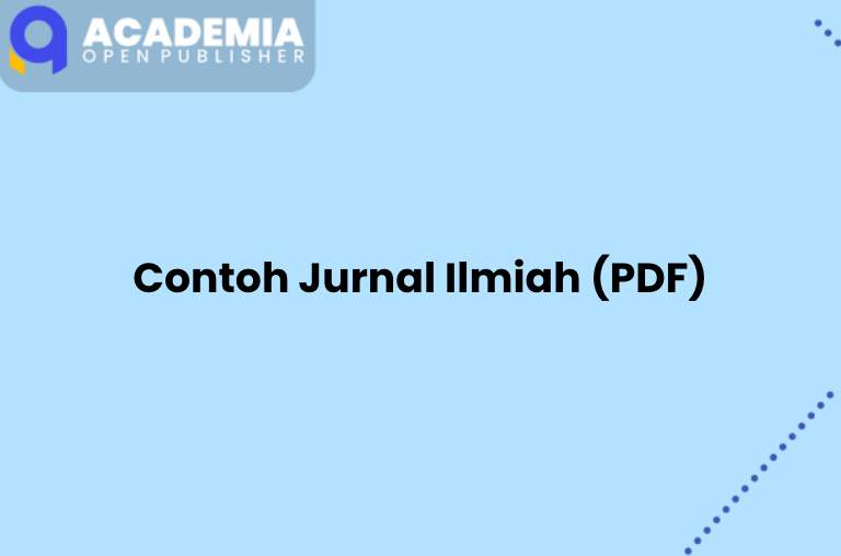 Contoh Jurnal Ilmiah