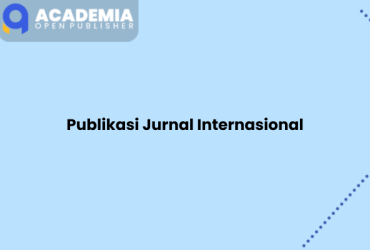 Publikasi Jurnal Internasional