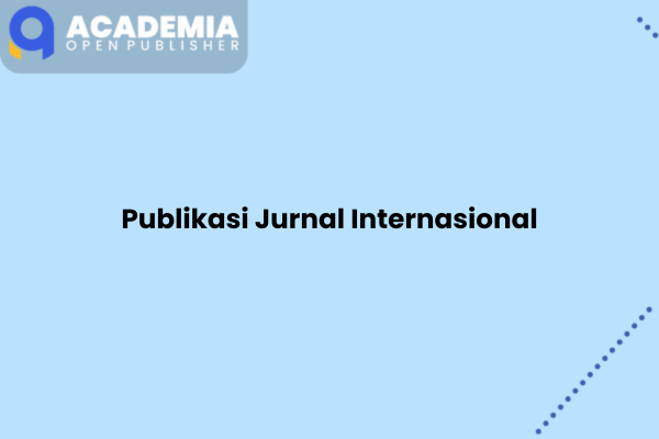 Publikasi Jurnal Internasional