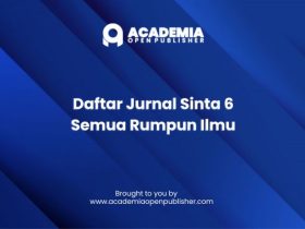Daftar Jurnal Sinta 6 Semua Rumpun Ilmu